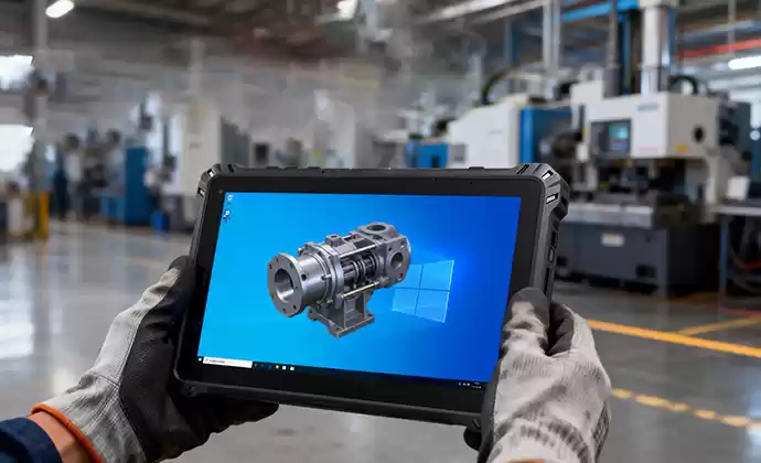 Rugged Tablet: The Core Assistant for Smart Manufacturing