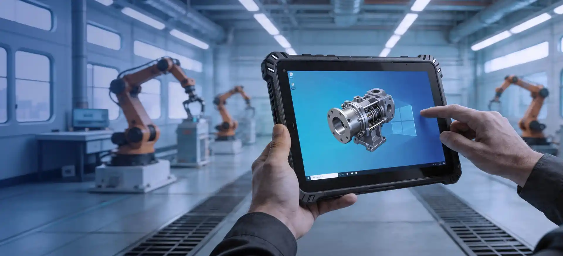 10.1-inch Windows Rugged Tablet: